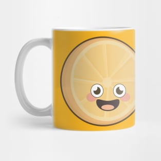 Kawaii Orange Mug